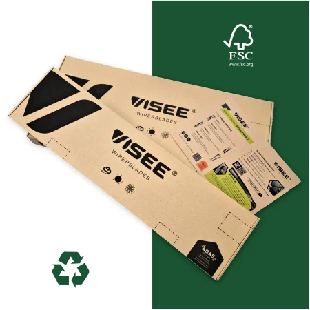 Wycieraczki samochodowe pióra  Visee Hexa H001 550/550 - ciche i trwałe