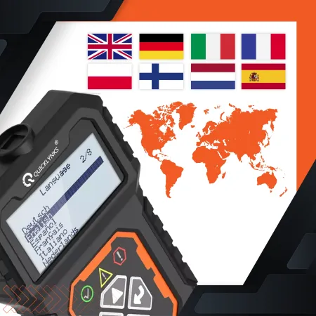 Interfejs Diagnostyczny TESTER OBD2 język polski SKANER