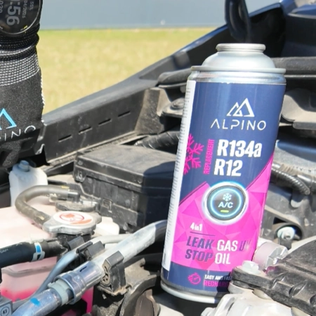 Zestaw do napełniania klimatyzacji ALPINO R134a 3w1 z manometrem MAN40