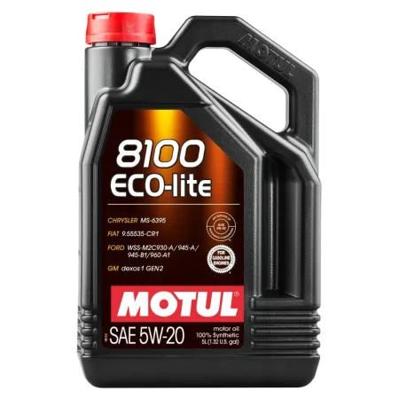 MOTUL OLEJ 5W20 8100 ECO LITE / GF6-A / DEX1 GEN2 / MS-6395 / WSS M2C 945A  5L
