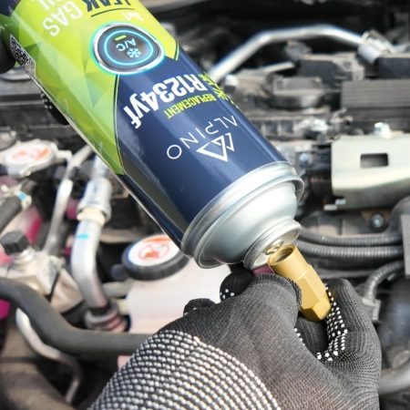 Zestaw do nabijania klimatyzacji ALPINO R1234yf czynnik 2W1 adapter R1234yf