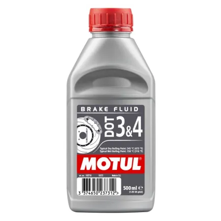 Płyn Hamulcowy MOTUL DOT3/4 500ML - Syntetyczny do Hamulców