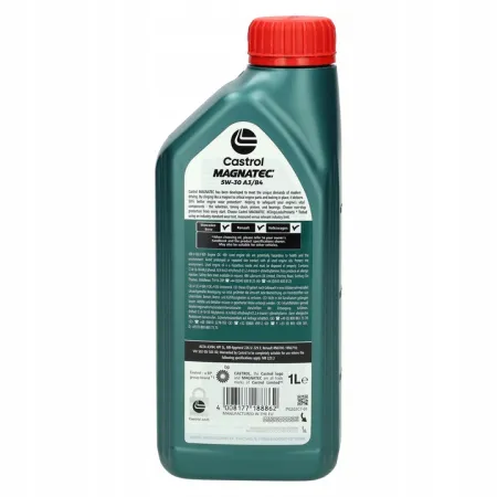 Olej syntetyczny Castrol MAGNATEC 5W30 1L DUALOCK A3/B4 SL