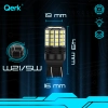 Żarówki LED W21/5W T20 Qerk A2200 CANBUS 6000K DRL Światła Dzienne/Wsteczne 2 szt.