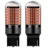 Żarówki LED W21W Qerk B144 CANBUS – czerwone 144 LED – komplet 2 szt.