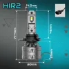 ŻARÓWKI LED HIR2 QERK E4 RETROFIT 120W 6000K MOCNE CANBUS ODCIĘCIE 9012