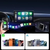 Adapter CarPlay Android Auto 2 w 1 Qerk WL1 BLA Bluetooth USB-A 5 V Czarny