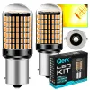 Żarówki LED P21W Qerk B144 CANBUS 144 LED Kierunkowskazy Pomarańczowe 2 szt