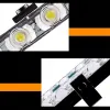 Lampa ostrzegawcza LED niebieska 4x – stroboskop, pilot, do zderzaka