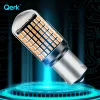 Żarówki LED PY21W CANBUS QERK B144 – 144 LED, pomarańczowe kierunkowskazy (2 szt.)