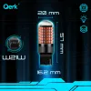 Żarówki LED W21W Qerk B144 CANBUS – czerwone 144 LED – komplet 2 szt.