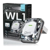 1. Qerk WL1-CRA CRYSTAL adapter CarPlay Android Auto USB-A – zestaw