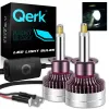 Żarówki LED H1 Qerk Q9 Canbus 6500K Zimna Biel 360° Mocne Światło (Komplet)