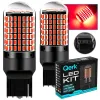 Żarówki LED W21W Qerk B144 CANBUS – czerwone 144 LED – komplet 2 szt.