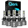 Żarówki LED H9 QERK 120W 6000K CANBUS RETROFIT E4 super jasne odcięcie