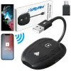 2 W 1 BEZPRZEWODOWY ANDROID AUTO i CARPLAY iPHONE ADAPTER WIFI BT XSTORM