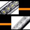Lampa ostrzegawcza LED pomarańczowa 4x – stroboskop, pilot, tryby pracy