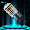 Żarówki LED W21W Qerk B144. CANBUS 144 LED pomarańczowe – komplet 2 szt.
