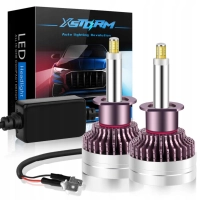 Żarówki LED H1 Xstorm R9 Canbus 160W 25000 lm 360° Mocne Światło (Komplet)