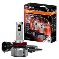 Żarówka H11 LED Homologacja OSRAM Night Breaker Smart ECE R37 6000K 2szt.