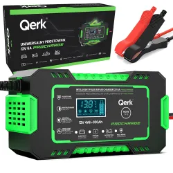 Mikroprocesorowy prostownik 12V 6A z funkcją naprawy akumulatora Qerk