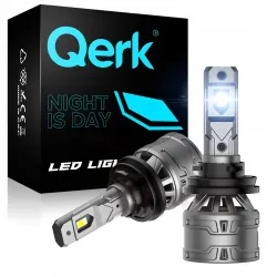 Żarówki LED H8 QERK 120W 6000K CANBUS RETROFIT E4 super jasne odcięcie