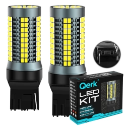 Żarówki LED W21W T20 Qerk A2113 – światła cofania, DRL, komplet 2 szt.