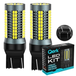 Żarówki LED W21/5W T20 Qerk A2113 – DRL, CANBUS, komplet 2 szt.