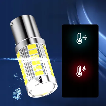 Żarówka P21W XSTORM LED BA15S 12V 24V Cofania 6000K Mocna do samochodu ciężarowego