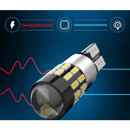 ŻARÓWKI LED W5W T10 POSTOJÓWKI CANBUS PRO 12V 24V