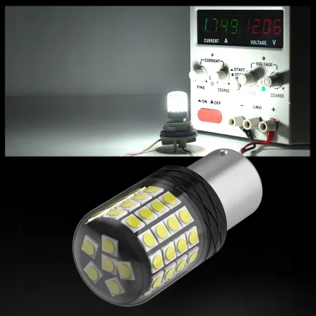 ŻARÓWKA P21/5W LED DWUWŁÓKNOWA BAY15D CAN XSTORM