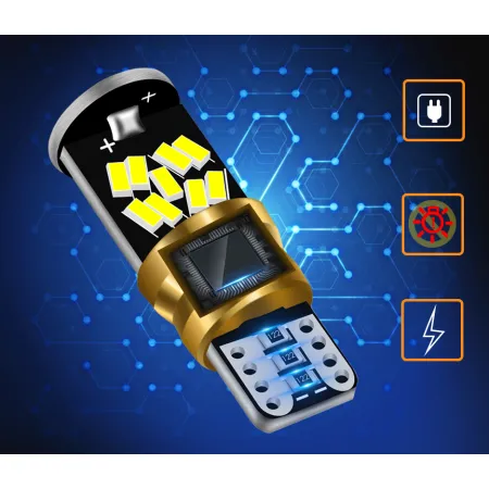ŻARÓWKI LED W5W T10 POSTOJOWE CANBUS 360° MOCNE