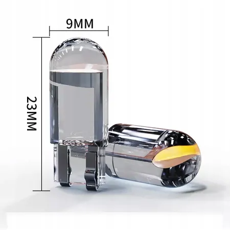 ŻARÓWKA LED W5W T10 XSTORM 360° KRYSTALICZNA COB