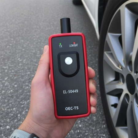 Aktywator czujników ciśnienia opon Ford TPMS EL-50449 OEC-T5 + bateria 9V