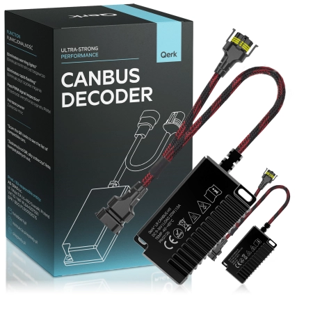 Rezystory CANBUS H11 LED Qerk LR Decoder 20W × 2 – Błąd Żarówki, Migotanie LED