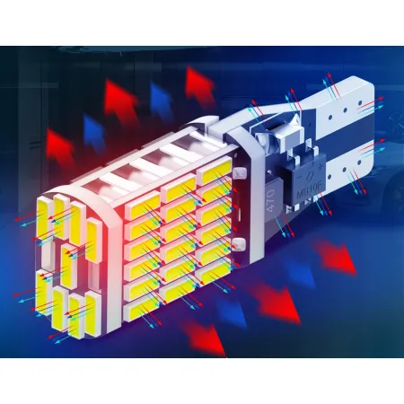 ŻARÓWKA LED W16W T15 POMARAŃCZOWA KIERUNKOWSKAZ