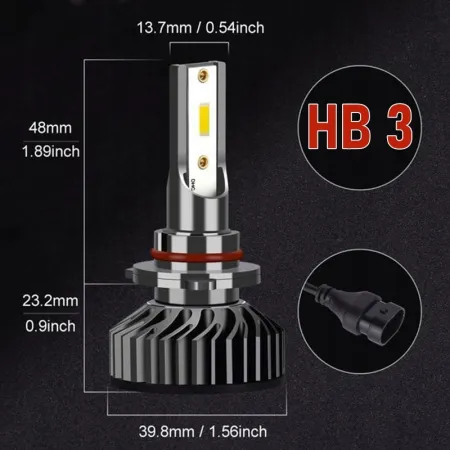MINI ŻARÓWKI LED HB3 XSTROM CPS1860 20000LM CAN 100W MOCNE