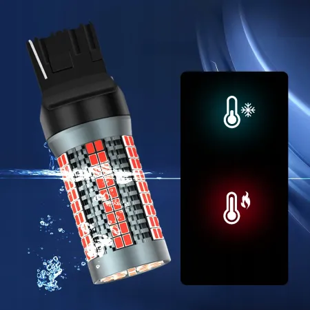 ŻARÓWKA LED W21W T20 XSTORM CZERWONA STOPU CANBUS