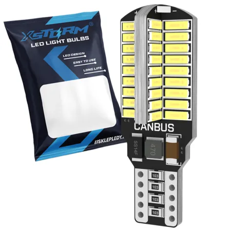 ŻARÓWKA LED W16W T15 CANBUS WSTECZNEGO 72 LED SMD