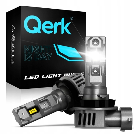 Żarówki LED H11 QERK Q11 CANBUS 70W 6500K Retrofit 1:1 Plug & Play 2 szt.