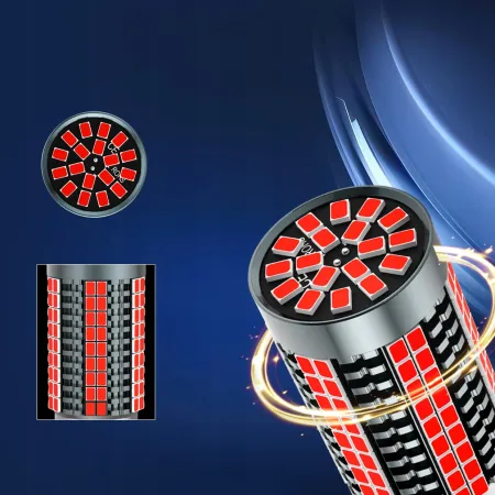 ŻARÓWKA LED W21W T20 XSTORM CZERWONA STOPU CANBUS