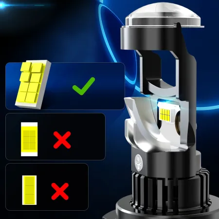 ŻARÓWKI LED H7 XSTORM LX 6000K SOCZEWKA IDEALNE ODCIĘCIE MIJANIA KRÓTKIE