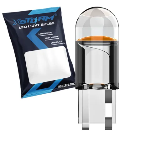 ŻARÓWKA LED W5W T10 XSTORM 360° KRYSTALICZNA COB
