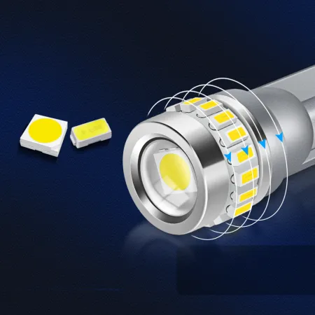 ŻARÓWKI LED W5W T10 POSTOJÓWKI MOCNE 360°