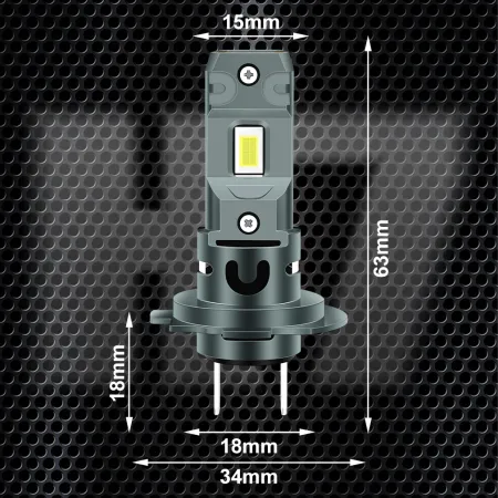 Żarówki LED H7 XSTORM F302 – CANBUS, 6500K, kompaktowe 1:1