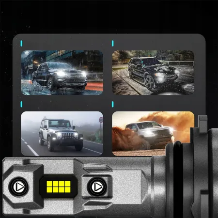 ŻARÓWKI LED HIR2 QERK 1 DO 1 WIĘCEJ ŚWIATŁA CAN RETROFIT DOPASOWANE P&P