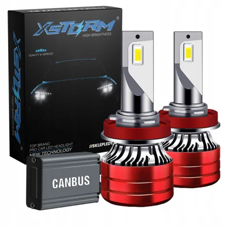 ŻARÓWKI H9 LED XSTORM 120W 22000LM MOCNE CANBUS