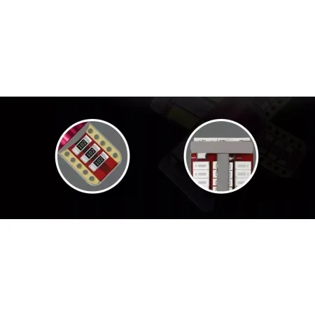 ŻARÓWKA LED W5W T10 POSTOJÓWKI 57 LED CANBUS 360°