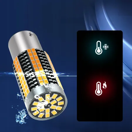 ŻARÓWKA PY21W LED XSTORM POMARAŃCZOWA KIERUNEK CAN