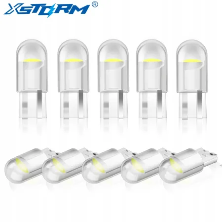 ŻARÓWKA LED W5W T10 XSTORM 360° KRYSTALICZNA COB